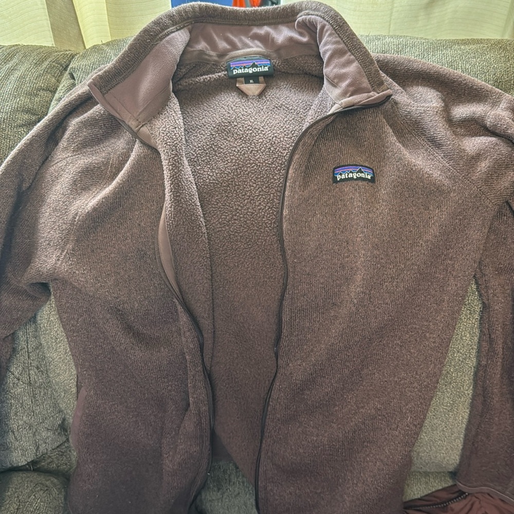 Patagonia fleece zippered jacket